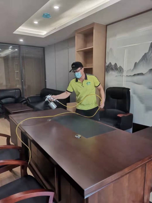 北京丰台区海格通信产业园科研楼办公室除甲醛检测治理服务项目